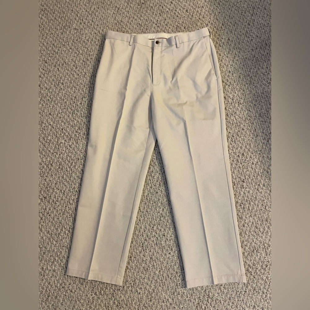 Men’s beige dress pants